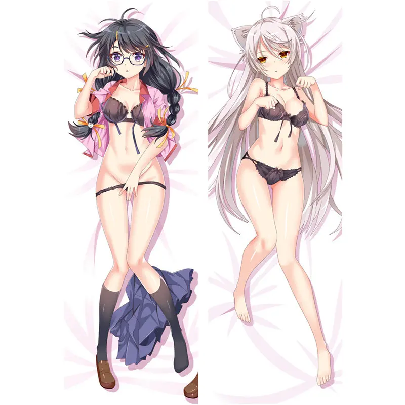 Наволочки с японским аниме Bakemonogatari Dakimakura чехол для сексуальных девушек 3D