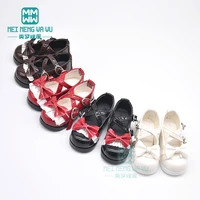 6cm3 5cm 14 bjd girl doll shoes msd gem xaga doll bowknot leather shoes high boots