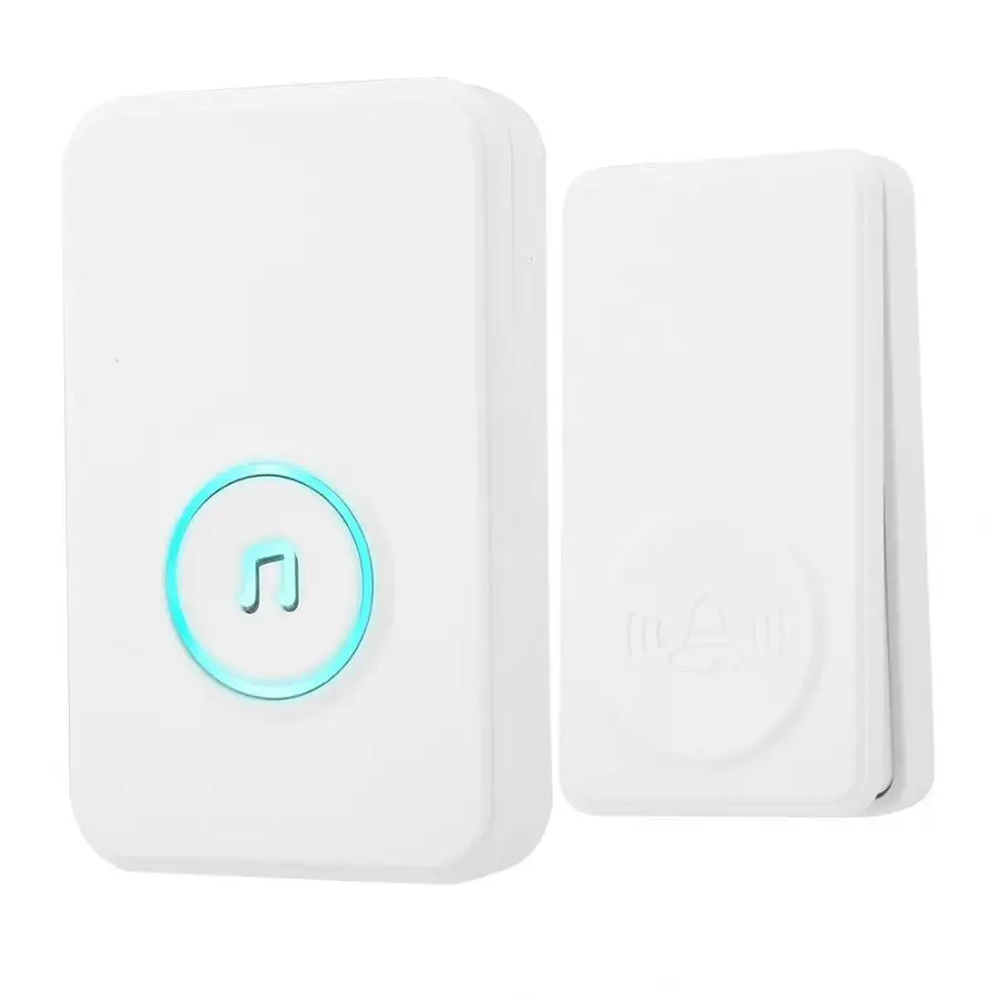 Самогенерирующий беспроводной дверной звонок 25 мелодий звонка комплект датчик