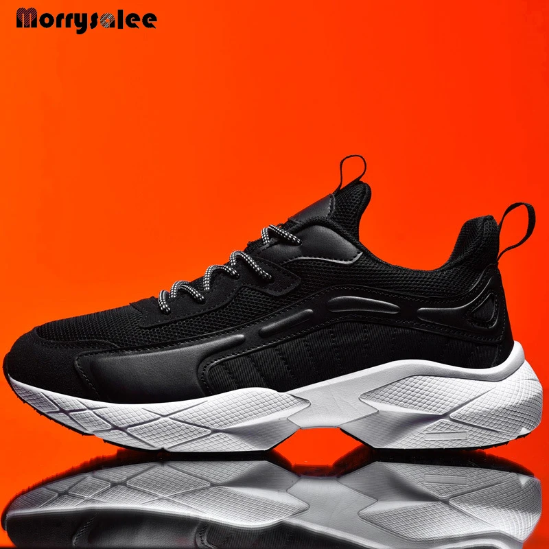 2022 New Sneakers Man Increase Dady Shoe Spring Summer Autumn Breahable Ligth Men's Fashion Casual  Plus Size Sneakers