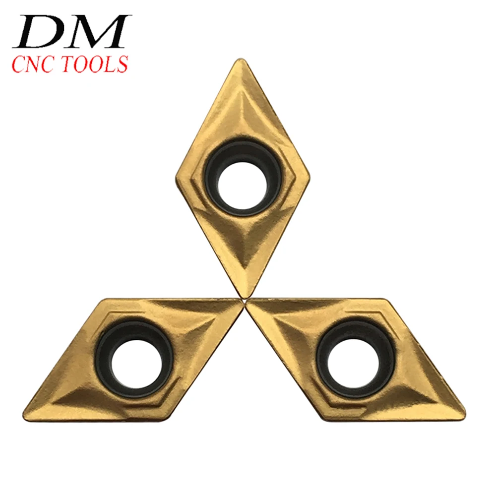 10 шт. DCMT070204 UE6020/US735/VP15TF DCMT21.51 вставки для карбида вольфрама внутренние токарные