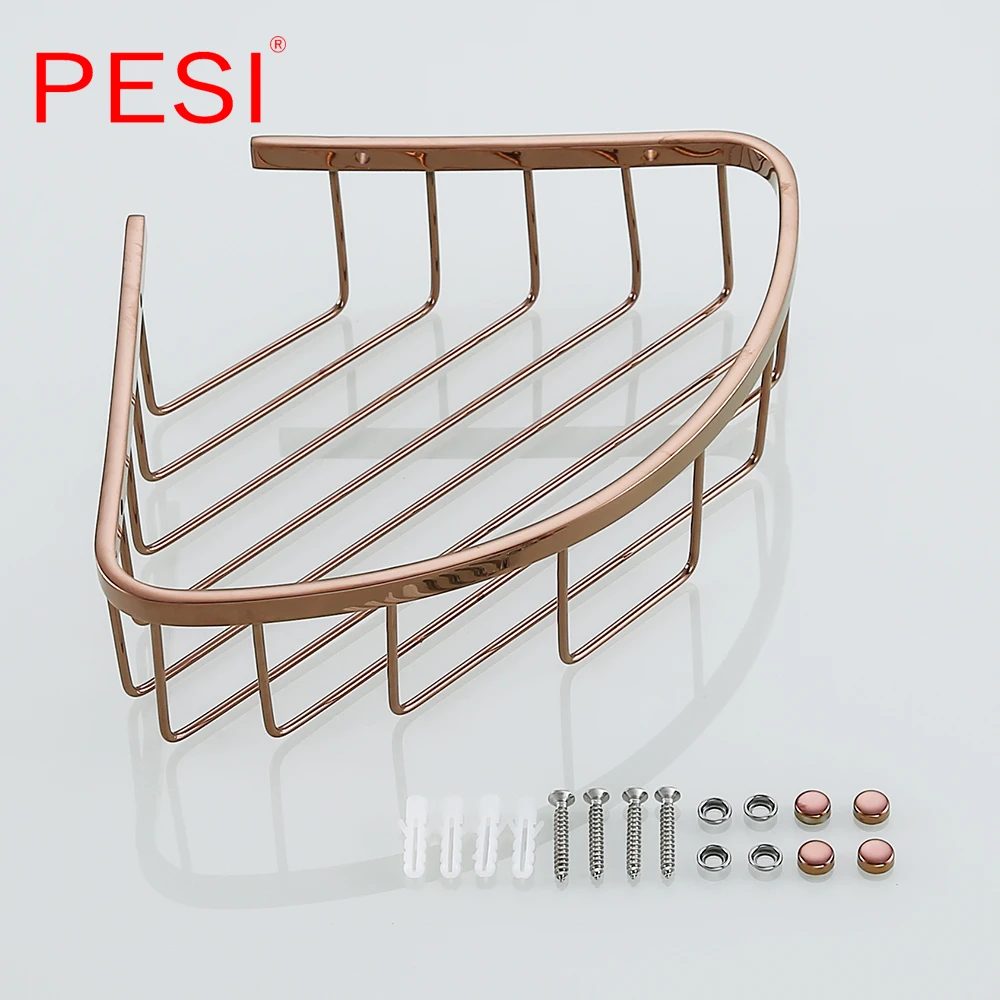 Полка для ванной комнаты одинарные полки из черной нержавеющей стали стеллаж