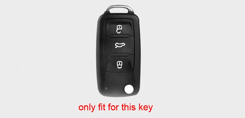 Кожаный чехол для ключей для Volkswagen VW Jetta MK6 Passat B5 Tiguan POLO Bora Golf 6 Scirocco 2011 2012 2013