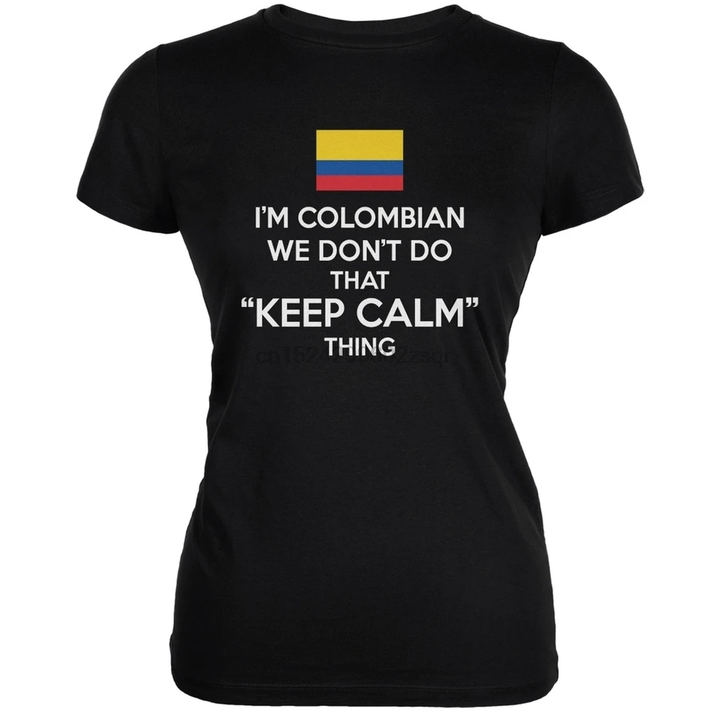 

Don't Do Calm - Colombian Black Juniors Soft T-Shirt - 2X-Large(1)