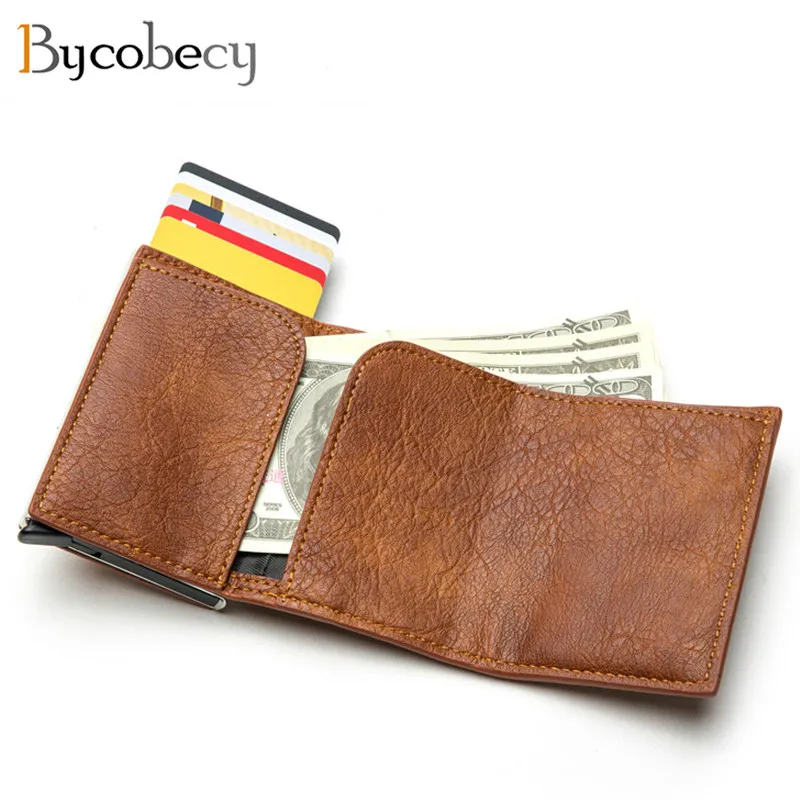 Bycobecy 2021 деньги сумка Защита от кражи RFID карты держатель клатч в штучной упаковке