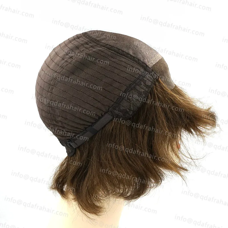 Hstonir белый парик для женщин кружева спереди Kosher Perruque коричневый блондин Sheitel