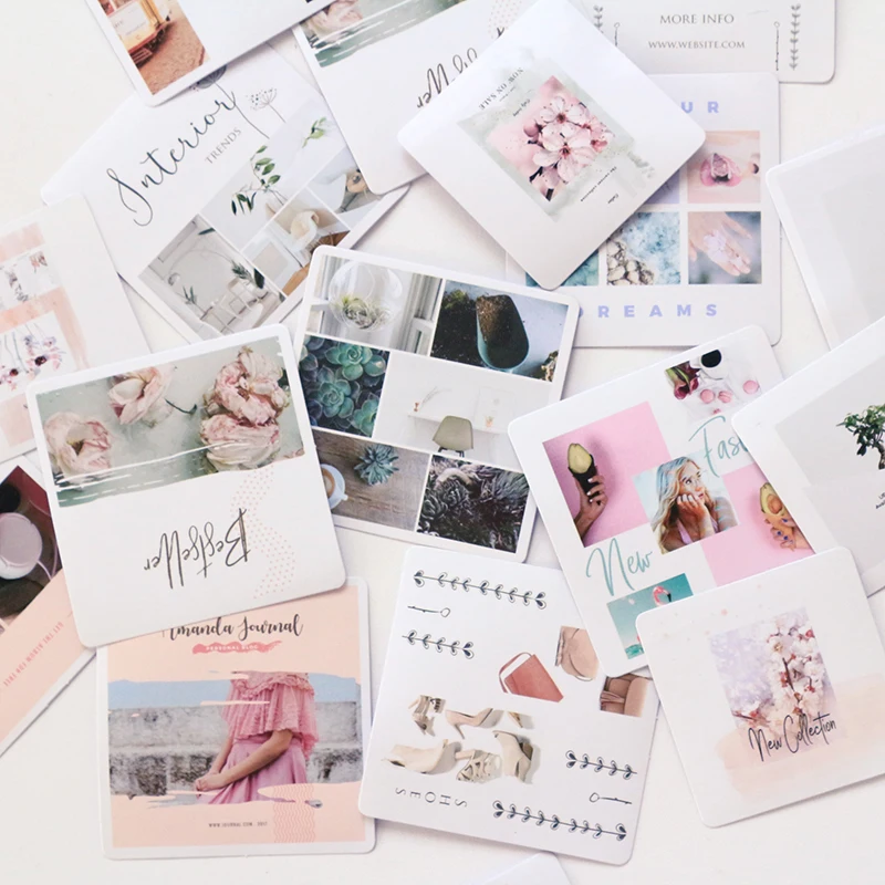 200 листов/упаковка креативные винтажные записываемые бумажные наклейки