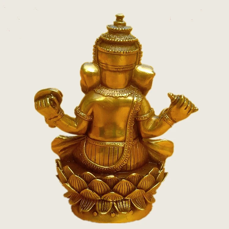 Тибетский буддизм Тантра Ганеша генеша Бог с головой слона статуя Будды