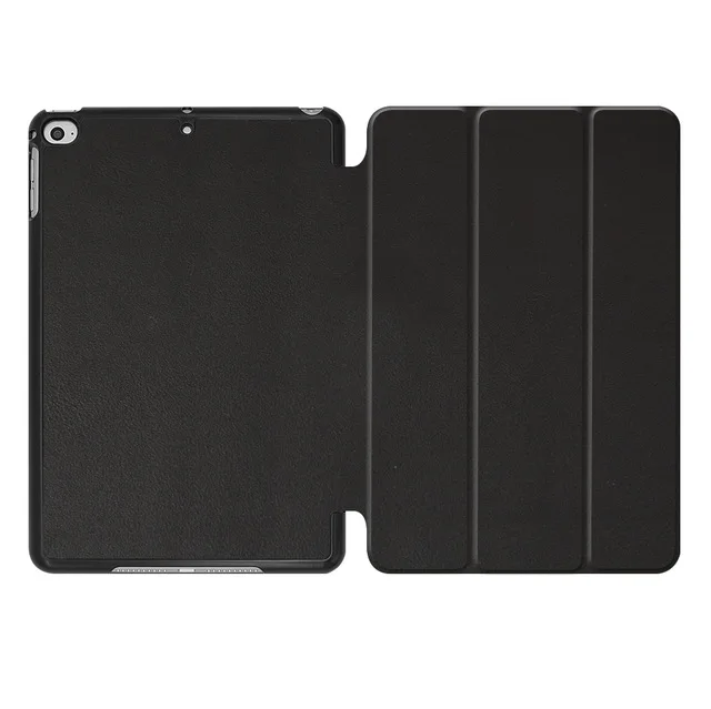 MTT чехол для iPad Mini 5 Тонкий чехол из искусственной кожи с откидной крышкой для iPad Mini 4 7,9 ''Классический чехол для планшета с масляной росписью - Цвет: Black