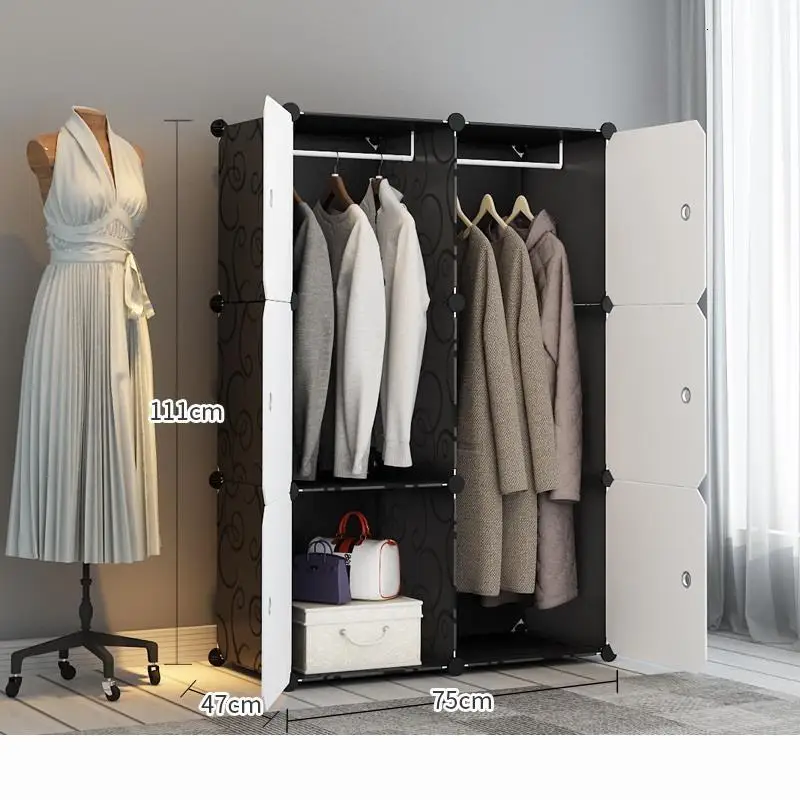 MODEL Z Для спальни Penderie Meuble Range Armario De Almacenamiento Armadio Guardaroba Mueble Closet Guarda Roupa шкаф для одежды - Цвет: MODEL Z