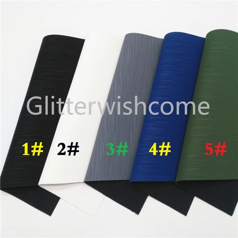 Glitterwishcome 21X29 см A4 размер винил для бантов рисунок шелк Синтетическая кожа искусственная кожа листы для бантов, GM635A