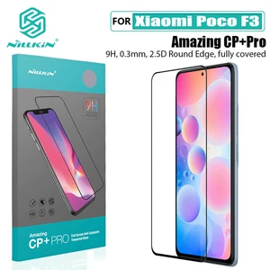 for xiaomi poco f3 tempered glass nillkin cppro h hpro screen protector phone film for xiaomi redmi k40 anti explosion glass free global shipping