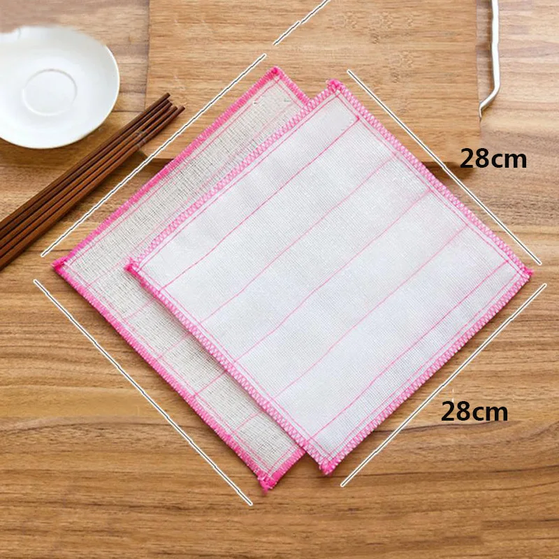 Хлопок марлевая Салфетка для уборки тряпка абсорбент Кухня Полотенца кухонные