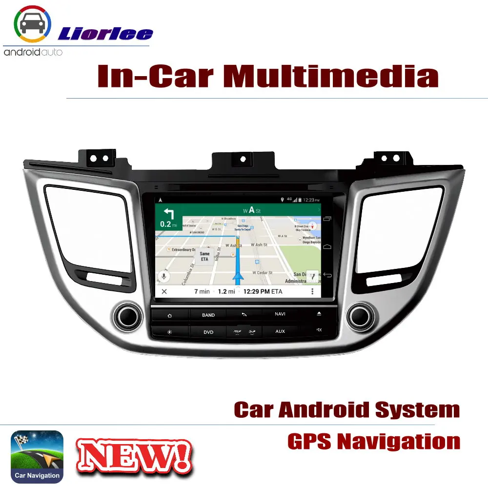 Автомобильный DVD-плеер GPS-навигация для Hyundai Tucson (TL) 2015-2019 Автомобильная