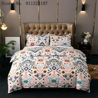 bohemian style duvet cover set 3d print comforter bedding sets pillowcase soft warm bedspread mandala quilt cover for bedroom