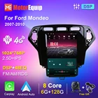 Android 10 для Ford Mondeo MK4 2007-2010 2din автомобильное радио стерео навигация GPS DVD Аудио Видео мультимедийный плеер Carplay WiFi 4G