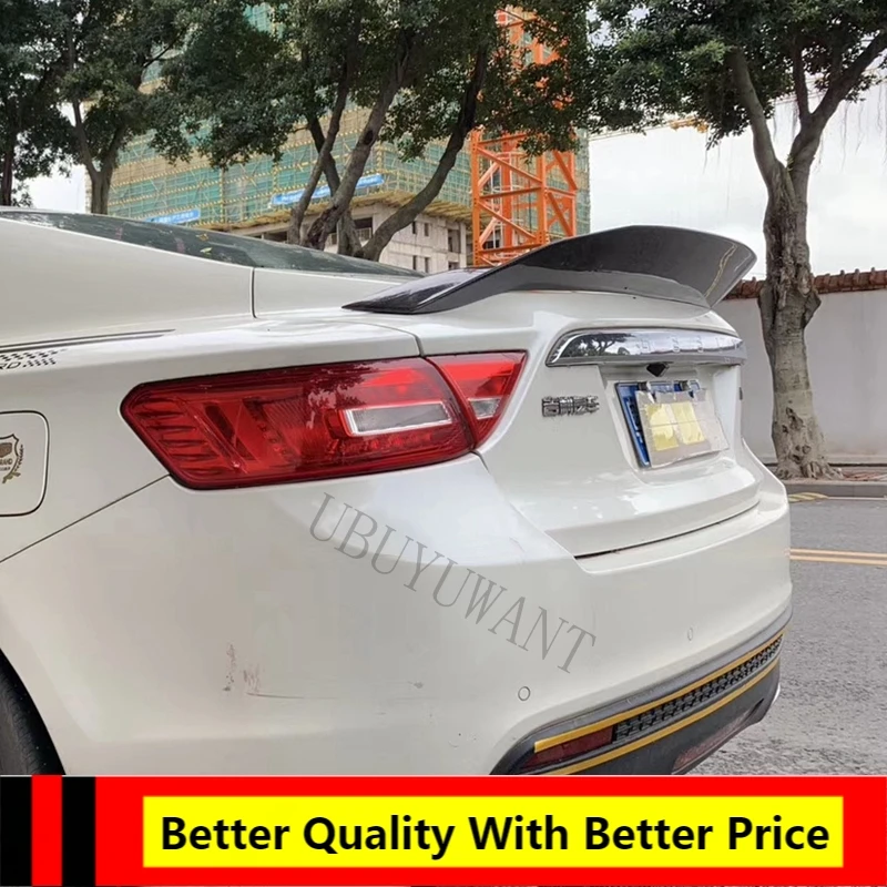 

Fit For Geely-GC9 2015-2018 ABS / Carbon Fiber Exterior Rear Spoiler Tail Trunk Boot Wing Decoration Car Styling