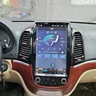 Автомобильная стереомагнитола для Hyundai Santa Fe 2006-2012 Android 10 с экраном, радио Тесла, мультимедийный плеер, GPS-навигация, головное устройство