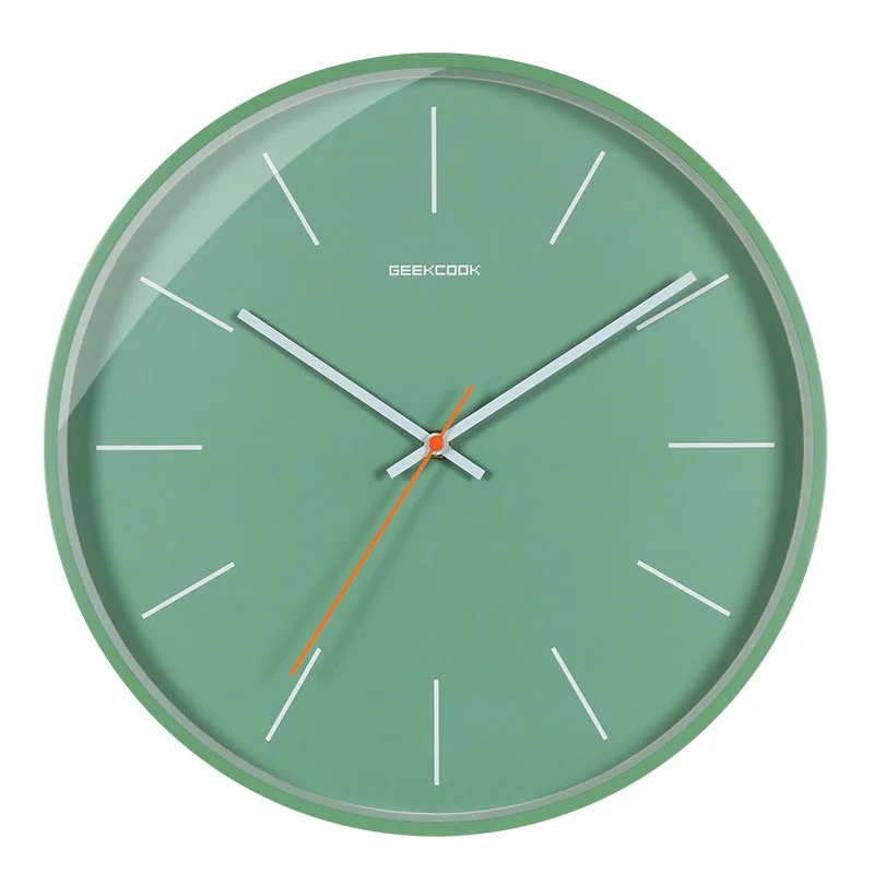 

Digital Wall Clock Modern Design Glass 3d Wall Clock Silent Living Room Simple Modern Room Watch Klok Home Decor Bb50wc