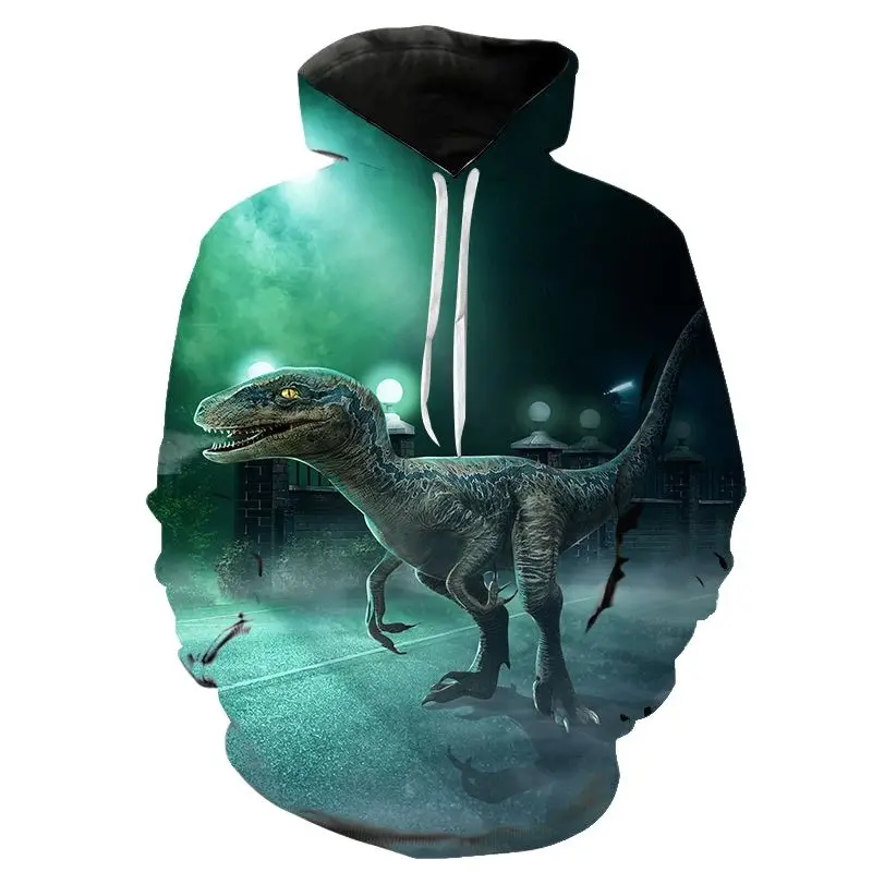 

3D Printed New Fashion Casual Jurassic Park Hoodies Men Women Children Sweatshirts Boy Girl Kids Streetwear Clown Hooded Tops