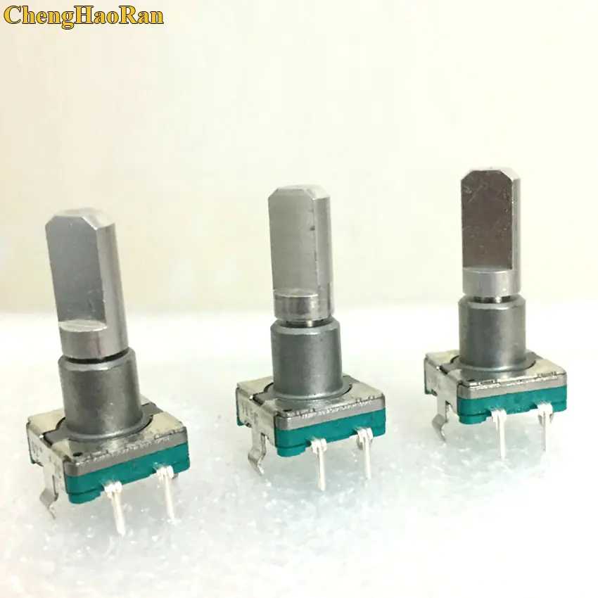 

1PCS A-L-P-S EC11 navigation encoder with switch EC11E09244BS audio digital potentiometer with switch 5Pin handle length 20mm