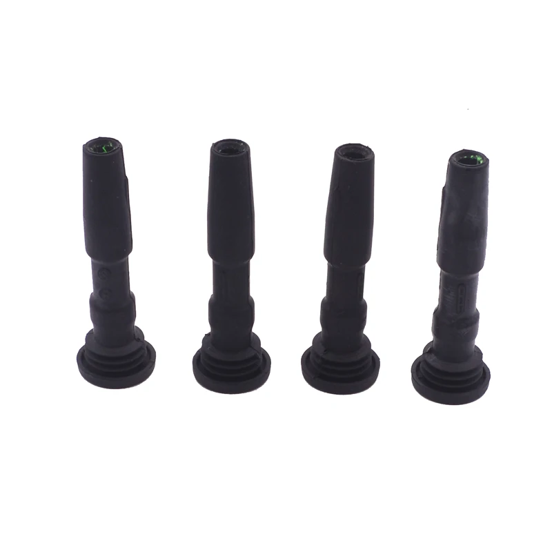 

4 PCS IGNITION COIL RUBBER BOOTS WITH SPRING CONNECT SPARK PLUG FOR AUDI A3 SKODA OCTAVIA GOLF VII POLO (11-) 04E905199A