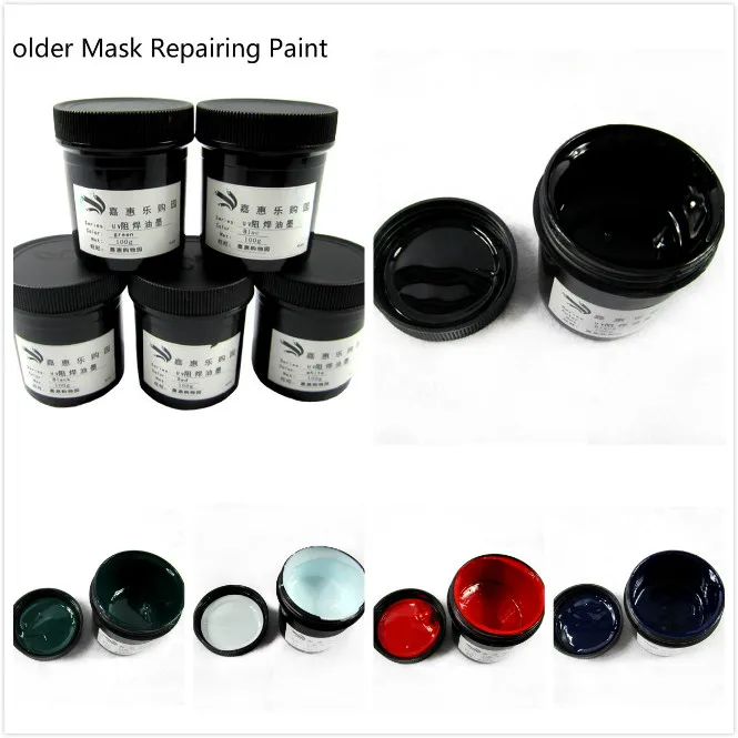 

1pcs UV Curing Solder Mask Ink BGA PCB Repair Blue/Black/Red/Green /white Welding Oil Fluxes Paint Prevent Corrosive Arcing
