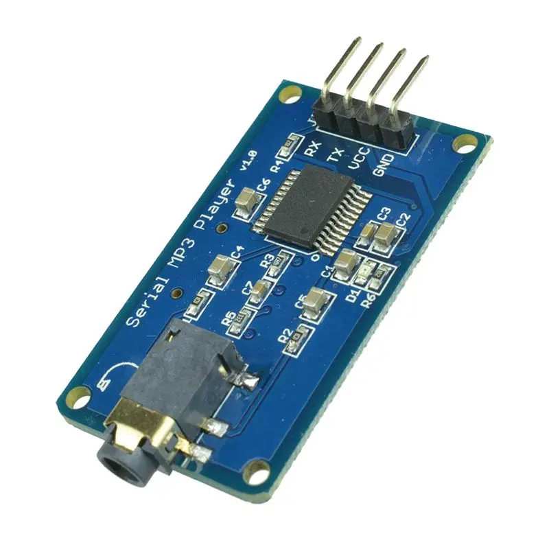 YX5300 UART управления Серийный MP3 музыкальный плеер модуль для Arduino/AVR/ARM/PIC |