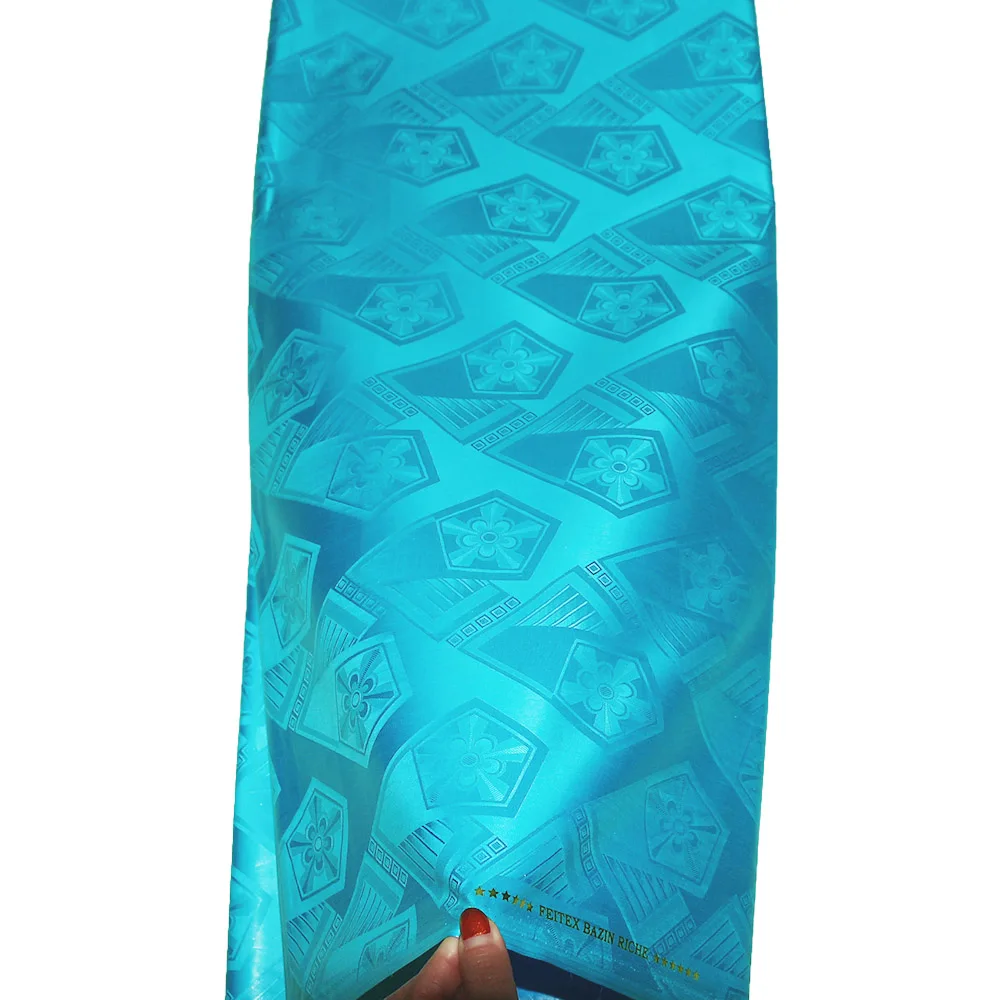 Итальянская парчовая ткань высококачественный базин богатый 10 ярдов/шт. для