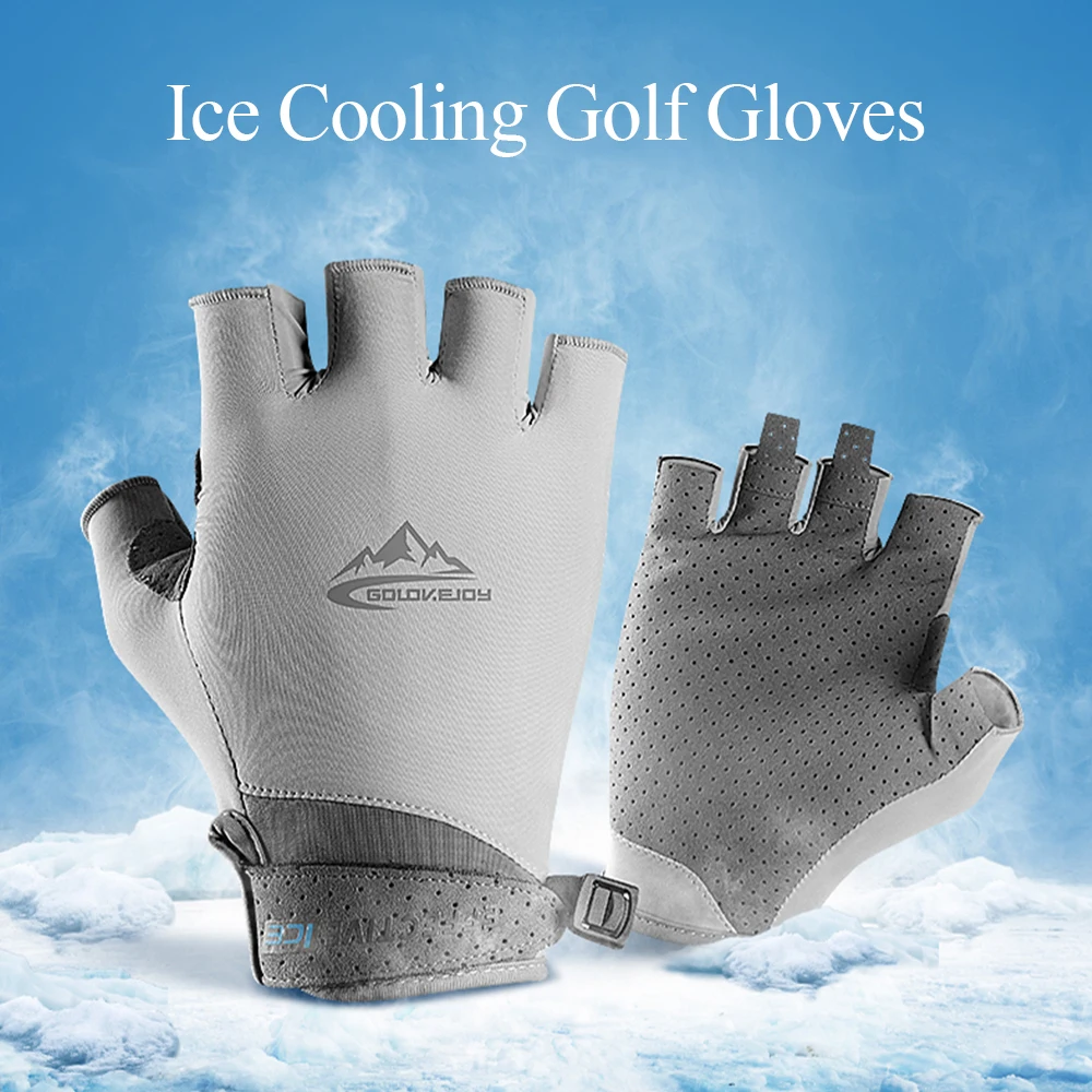 Открытый Перчатки Для Гольфа половина протектор для пальцев руки мужчин