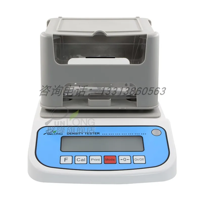 Electronic solid density meter liquid metal plastic rubber particles cable material specific gravity | Инструменты