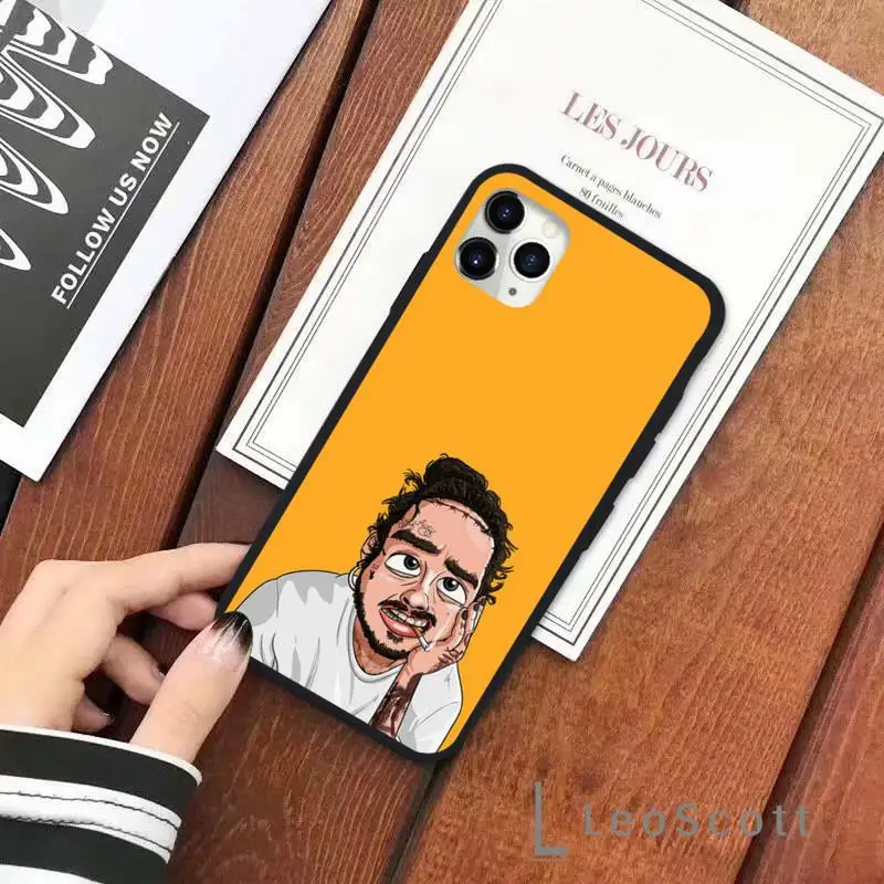 

post malone pop singer Phone Case for iPhone 11 12 mini pro XS MAX 8 7 6 6S Plus X 5S SE 2020 XR