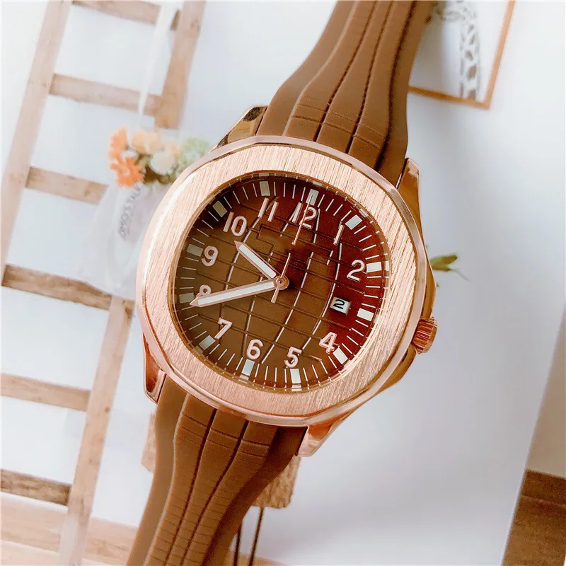 

Casual Sport Watches for Men Boy Patek Top Brand Luxury Military Rubber Wrist Watch Man Clock Fashion Chronograph Wristwatch