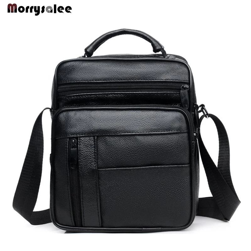 Сумка кросс боди мужская повседневная миниатюрная сумочка из воловьей кожи