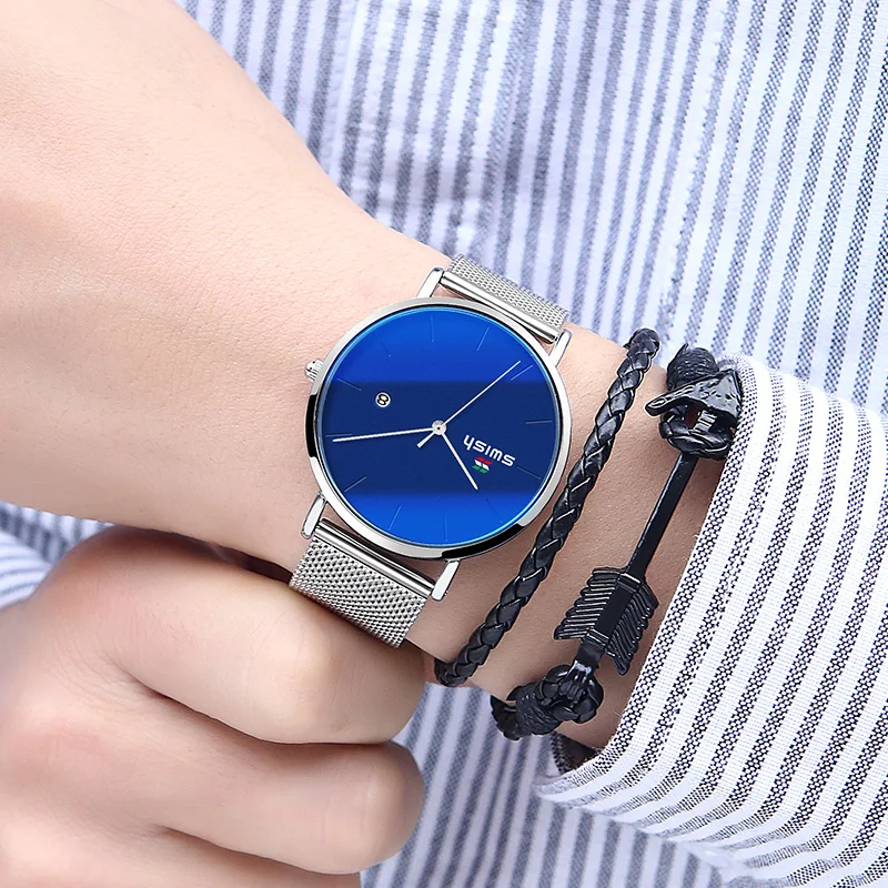 

2020 Casual Calendar Business Watch SWISH Brand Men's Waterproof Wristwatch Stainless Steel Sports Watch Quartz Male Horloge