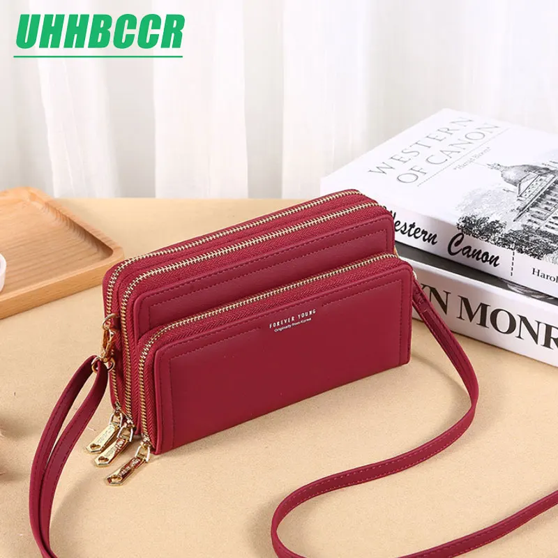 

UHHBCCR Crossbody Cell Phone Shoulder Bag Cellphone Bag Fashion Daily Use Card Holder Summer Shoulder Bag Small Women Wallet