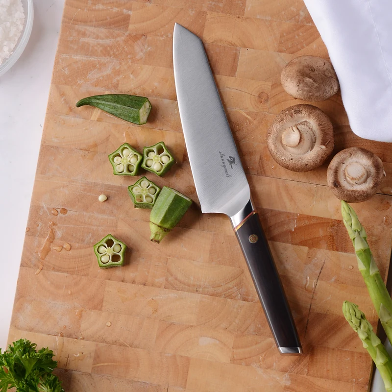 4 шт. Универсальный Пособия по кулинарии Кухня шеф повара Ножи набор точилка 5Cr15