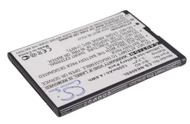 Кэмерон китайско 1250 мА/ч Батарея для NOKIA 808 PureView Lankku N9 16G 64G BV 4D мобильный смартфон