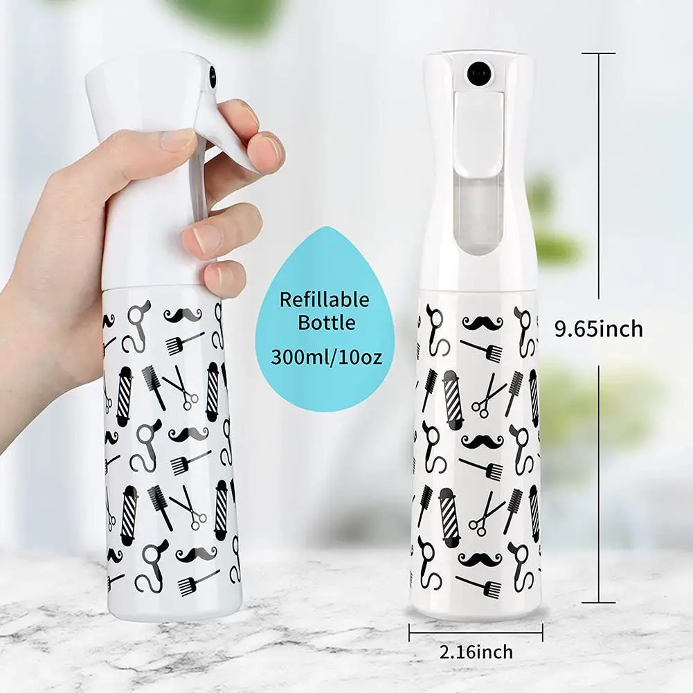 

300Ml Hairdressing Longer Spray Can Empty Refillable Bottle Tools Salon Hair Mist New Water Beauty Fashion Sprayer Barber C5O0