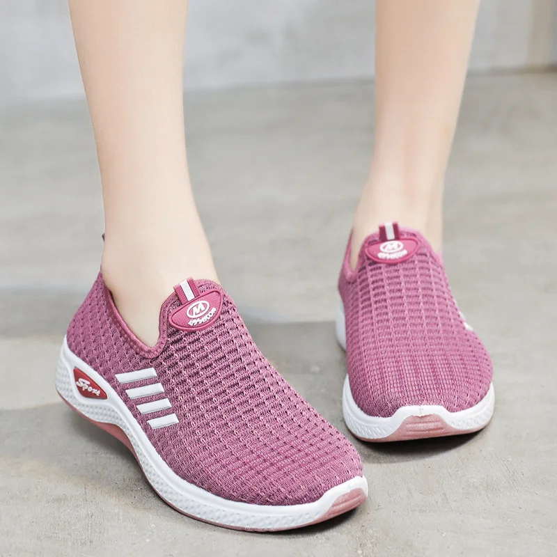 

Old Beijing Cloth Shoes Women's Shoes Breathable Sports Shoes Thick-soled Casual Shoes Soft-soled All-match Student Sports Shoes