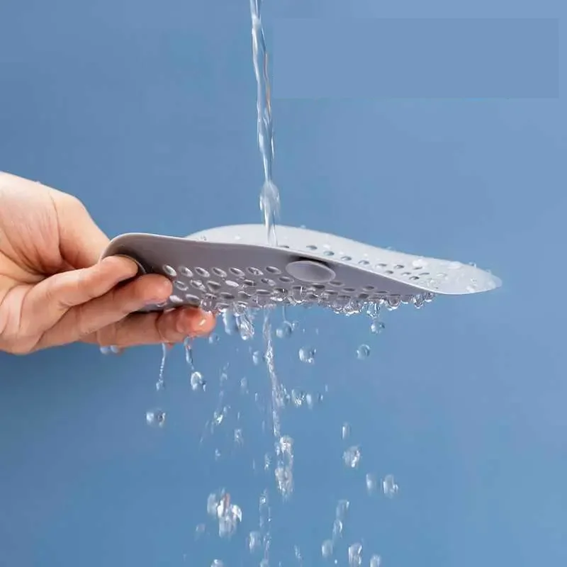 

Sink Silicone Floor Drain Cover Anti Blocking Kitchen Sink Sewer Garbage Filter Bathroom Hair Filter