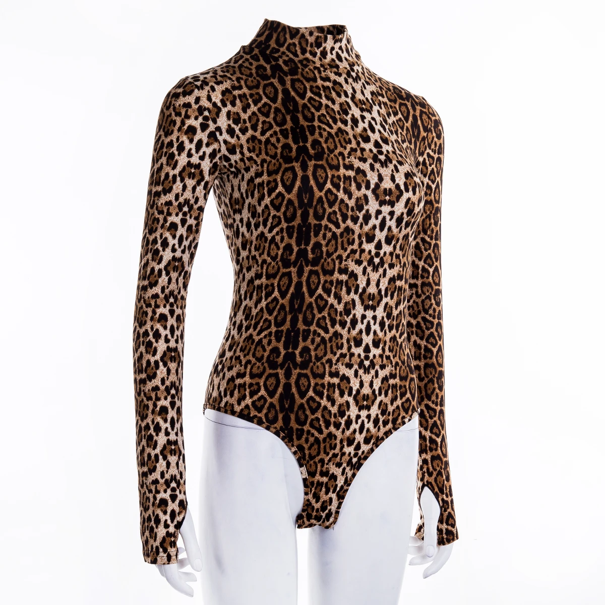 Женская Осенняя Сексуальная Водолазка с длинным рукавом боди Женский Облегающий