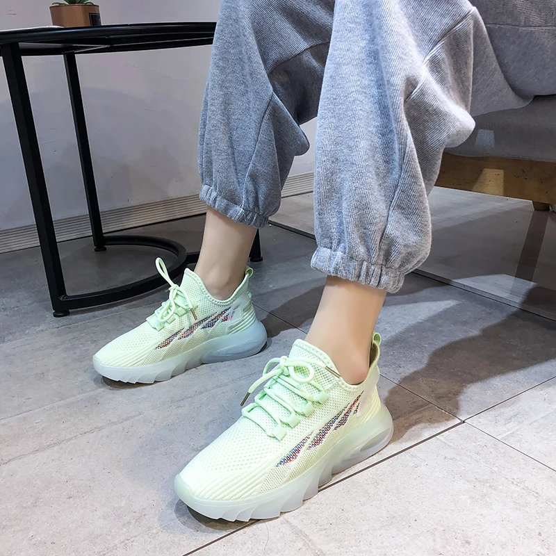 

Sneaker Women 2021 Spring and Summer New Single Shoe Running Shoes Soft Sole Comfortable Wear-resistant Light Women Sneakers