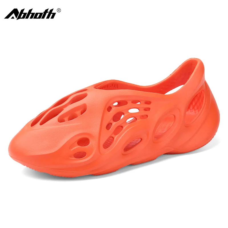 

Abhoth Children's Shoes Summer Lightweight Sandals Casual Breathable Hole Shoes Non-slip Soft Elasticity Comfortable Sandalias