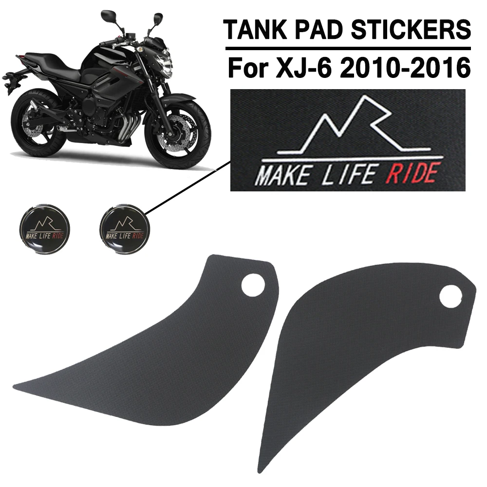 

For YAMAHA XJ6 XJ-6 2010 2011-2015 2016 Motorcycle Anti Slip Fuel Tank Pad Sticker Gas Traction Side Knee Grip Protector Decals