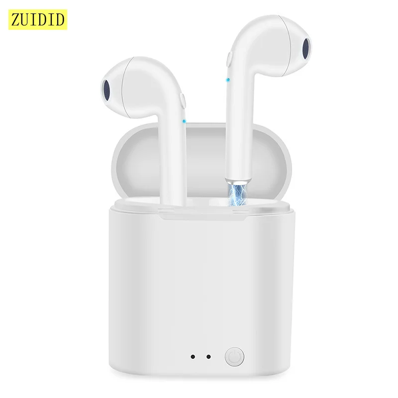 

Беспроводная Bluetooth-гарнитура I7s TWS, спортивная водонепроницаемая гарнитура, мини-гарнитура для всех смартфонов