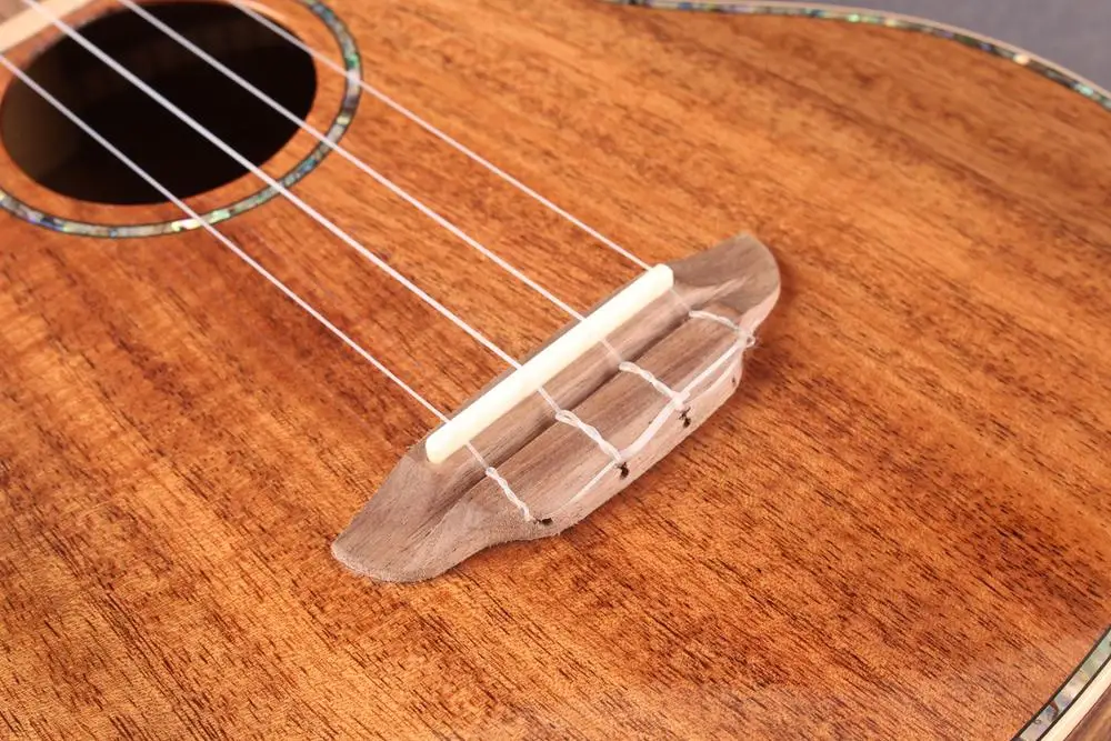 Tenor укулеле Акация Топ Твердые сторона и задняя 4 струны с EVA жесткий