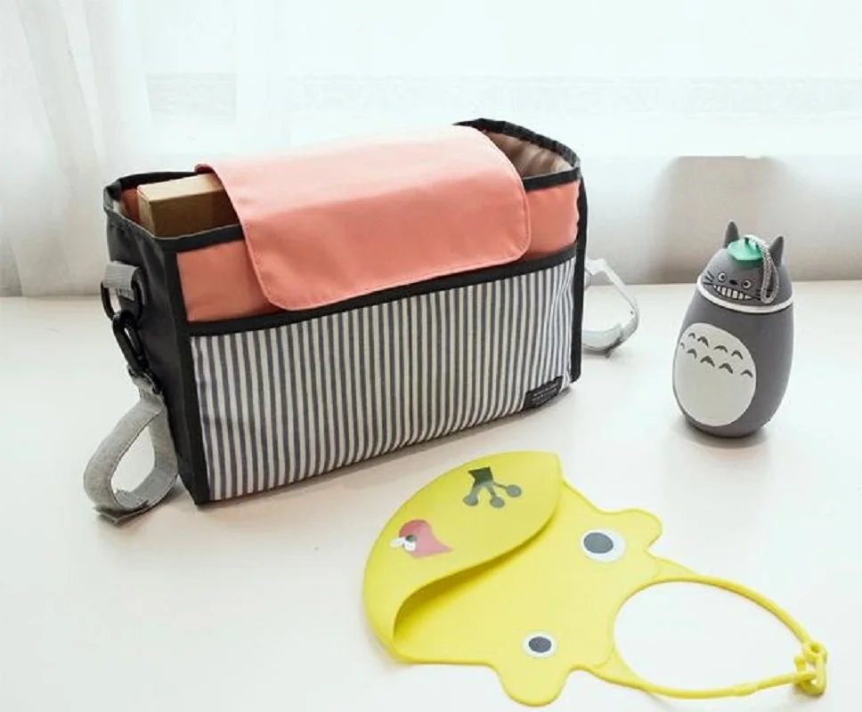 Многофункциональная сумка-Органайзер для детской коляски большая емкость