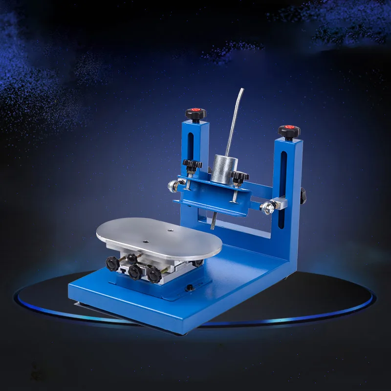 Трафаретная печатная машина 1 цвет станция 1-1 пресс для самостоятельной Печати на