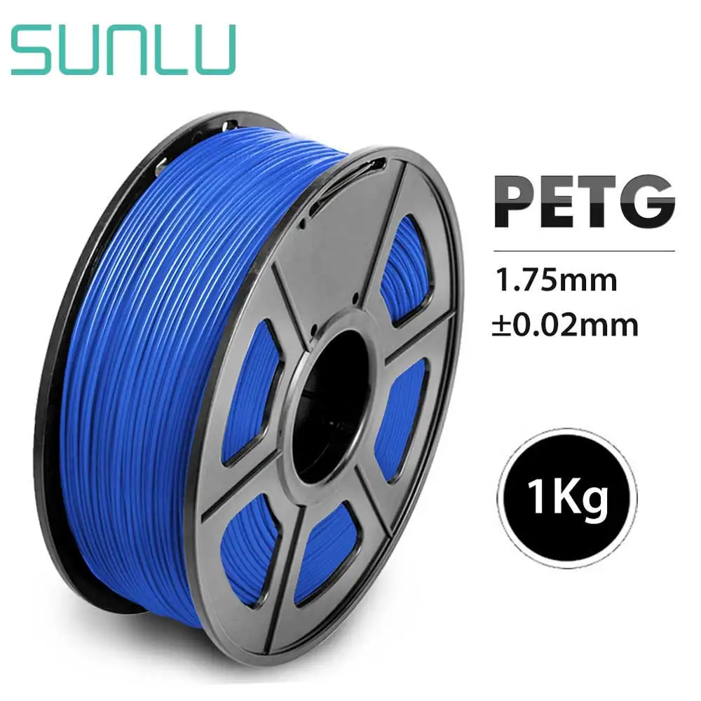 Нить для 3D принтера PETG 1 75 мм кг/100% фунта с Бобиной прозрачный материал нить без